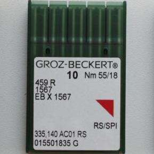 Голка Groz-Beckert 459R, 1567, EBx1567 №40 для кушнірської машини 10 шт/уп