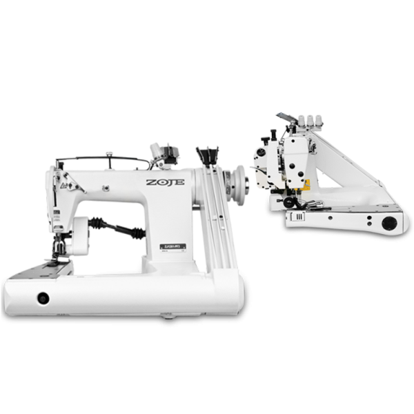 Zoje ZJ1261H Трехголкова машина з рукавною платформою