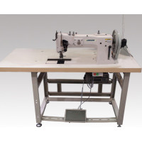 LONGSEW GW-28BL15 Двухигольная промышленная швейная машина с увеличенными челноками 