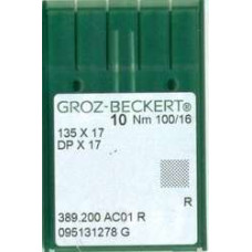 Голка Groz-Beckert 135x17, DPx17 для важких машин 10 шт/уп