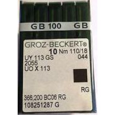 Голка Groz-Beckert UY113GS, 2055, UOx113 для машин ціпного стібка 10 шт/уп