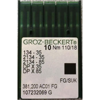 Игла Groz-Beckert 134-35, 2134-35, DPx35 FFG для колонковых машин 10 шт/уп
