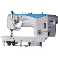 Jack JK-58750B Двоголкова промислова швейна машина з відключенням голок і збільшеними човниками
