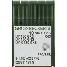Игла Groz-Beckert UY180GXS, UY180GNS в упаковке 10 шт.