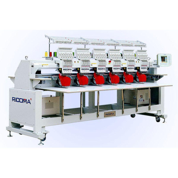 Ricoma RCM-1206CHT 12-голкова 6-головочна вишивальна машина для головних уборів