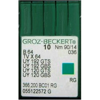 Игла Groz-Beckert B64, TVx64, UY192GTS для машин цепного стежка 10 шт/уп
