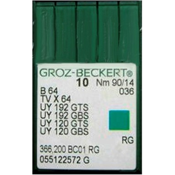 Голка Groz-Beckert B64, TVx64, UY192GTS для машин ціпного стібка 10 шт/уп