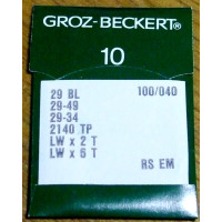 Игла Groz-Beckert 29 BL/29-49/29-34 Упаковка 10шт