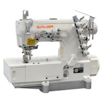 F006KD-W122-364/FHA-3M плоскошовна п'ятиниткова швейна машина (розпошивальна) з підгином краю виробу
